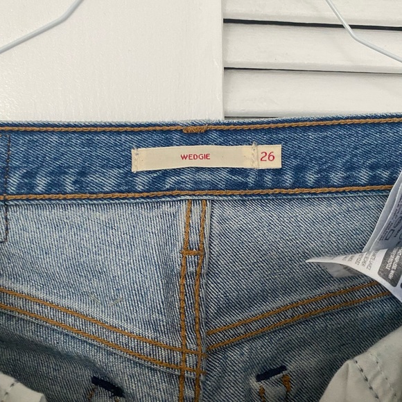 Levi Wedgie Vintage-Style Jeans, bought from Urban Outfitters - Picture 4 of 4
